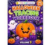 Halloween Tracing Workbook! | Little Bright Learners Volume 9: Fun Preschool Pre-Writing Activities for Ages 2-5 | Pencil Control, Tracing Practice, Fine Motor Skills, Halloween Learning Fun