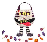 Halloween Treat Bag - Reusable Candy Bag - Halloween Candy Bags | Reusable Trick Or Treat Bags | Non-Woven Fabric Portable Snack Tote For Toy Candies Event Organizers Haunted House Retail Store