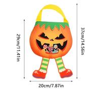 Halloween Treat Bags, Reusable Trick Tote, Non Woven Snack Holder, Portable Candy Carrier, Toy Organizer, Event Party Supply, Haunted House Handout, Retail Store Giveaway, School