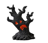 Halloween Tree Bark Face- 20g Spooky Realistico Halloween Tree Statue | 4,6 x 4,6 x 5,1 cm, statuetta per albero di Halloween, per interni ed esterni, decorazione per casa infestata