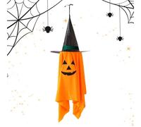Halloween Tree Ornaments, Spooky Pumpkin Decorations, Festive Hanging Accessories, 11.81x11.81x0.79 Inches, Sturdy, Weatherproof Design, for Indoor, Outdoor, Lawn, Porch, Garden, Patio, Yard