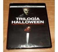 Halloween Trilogia 4K UHD+Blu-Ray Nuovo Sigillato Terrore Azione A-B-C