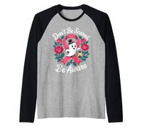 Halloween tumore al Seno Non Aver Paura Fantasma Maglia con Maniche Raglan