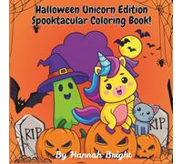 Halloween Unicorn Edition: Spooky and fun Unicorn colouring book