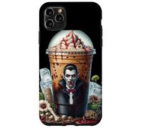 Halloween Vampire Coffee Mug Dracula Themed Coffee Lover Custodia per iPhone 11 Pro Max