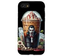 Halloween Vampire Coffee Mug Dracula Themed Coffee Lover Custodia per iPhone SE (2020) / 7/8