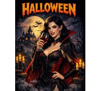 Halloween Vampire Notebook: Dark Gothic Lined Journal for Writing, Notes, Journaling & Spooky Season Lovers