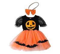 Halloween Vestito Bambina My First Halloween Costumi Zucca Neonata Di Body Costume Scheletro Pipistrello Abito Princess Tutina Neonati Halloweens Vestito Tutu Strega Party Elegante Spaventoso Feste