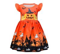 Halloween Vestito My First Halloween Costume Scheletro Neonato Bambina Costumi Zucca Pipistrello Tutina Fantasma Abito Neonati Elegante Vestito Gonna Vampiro a Tema Halloweens E Evento Cosplay