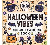 Halloween Vibes: Bold and Easy Coloring Book Vol. 2
