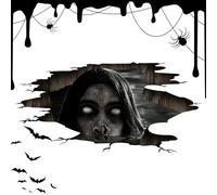 Halloween Wall Decals - Adesivi da parete per Halloween | Ghost Hand Floor Stickers, Horror Decals for Halloween Eve Decor, Perfect for Spooky Parties Haunted House Themes