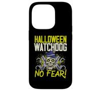 Halloween Watchdog, No Fear! Poliziotto Spettrale Halloween Custodia per iPhone 14 Pro