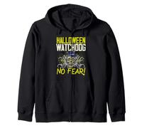 Halloween Watchdog, No Fear! Poliziotto Spettrale Halloween Felpa con Cappuccio