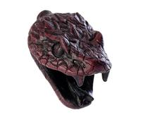 Halloween Whistle, Prank Toy, Resin Prop, 4.61x3.11x3.07 Inches, Snake Shaped Spoof Whistle, for Haunted House Escape Room, Outdoor Indoor Decoration, Theme Event Game Fun