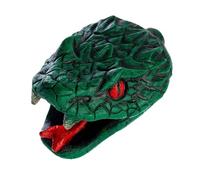 Halloween Whistle, Snake Prank Whistle, Spoof Resin Prop for Haunted Houses, Escape Rooms, Themed Events, and Spooky Party Games, 4.61x3.11x3.07 inches, Red, Green, Yellow