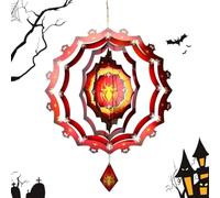 Halloween Wind Spinner Outdoor 30,5 cm Spider Web in acciaio Art