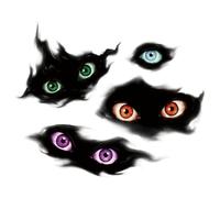 Halloween Window Clings - 30x40cm Spooky Static, Reusable Decor