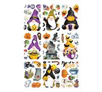 Halloween Window Clings - PVC Double Sided Static Reusable Glass Stickers
