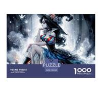 Halloween Witch And Castle Scene Pezzi Adattamento Sicuro Scelta Regalo Perfetta Per Compleanni, Anniversari E Occasioni Speciali 70x50cm/1000pcs