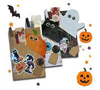Halloween Witch Blind Date con un libro, Horror Halloween Blind Date con un libro, Ghostly Blind Date Book Box Gift Set per Halloween, amanti dei libri, misterioso romanzo sorpresa (3 pezzi)