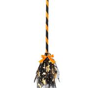 Halloween Witch Broom - Mesh Witch Broom | Flying Costume Prop