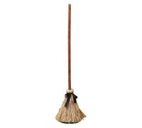 Halloween Witch Broom - Spooky Sound Prop, Floating Moving Decoration | Animated Suspended Prop | Indoor Porch Party Decor, Electronic Sound Effects Creating Terrifying Atmosphere For Haunted House