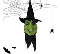 Halloween Witch Decor - 58 x 20 x 15 cm Lampeggiante Gioielli Spooky Decor | di scena per foto con suono leggero per le vacanze sul palco all'aperto Haunted House Garden Yard