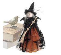 Halloween Witch Doll - Holiday Table Centerpiece Party Decoration Piece