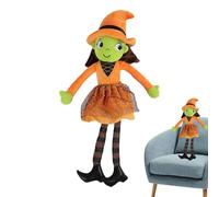Halloween Witch Doll - Soft Plush Toy for Girls | 40cm Cute Witch | Skin-Friendly Stuffed Doll for Sofa, Cute Soft Toy Lovely Decor for Indoor Offices Bed Sofa Living Room Party Girls