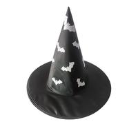 Halloween Witch Hat - Classico cappello a spogliatoio appuntito, adulto unico si adatta alla maggior parte | Completa un set spettrale, assicura un'usura confortevole e confortevole, l'aspetto delle