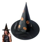 Halloween Witch Hat - Uomo Da Strega A Punta Per Il Costume Da Donna - Accessorio Classico Per Festa Di Halloween Per Vestire E Cosplay - Cappello Streghe Decorative Per Il Portico, Giardino