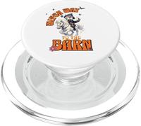 Halloween Witch Horse Funny Witch Way to the Barn Farm PopSockets PopGrip per MagSafe