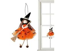 Halloween Witch Ornament Spooky Hangable Mysterious Visual Eff Door Pendant