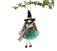 Halloween Witch Ornament Spooky Hangable Mysterious Visual Eff Door Pendant