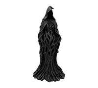 Halloween Witch Statue, Resin Figure with Spooky Decorative, 11.8 Inches