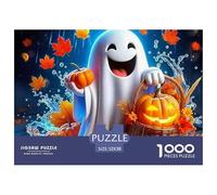 Halloween Witches Brewing Potion Under Full Moon Pezzi Superficie Liscia Per Migliorare Pazienza, Concentrazione E Capacità Cognitive Nel Tempo Libero 52x38cm/1000pcs