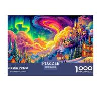 Halloween WitchUltimate Challenge Jigsaw Puzzles for Adults Conquer The 1000-Piece (Advanced) Impossible, Hard, And Difficult Challenging Puzzle Educational Games - This Is The Pinnacle Gift Jigsaw P