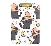 Halloween Witchy Cats Appunti Vinile Impermeabile per Classroom Forniture per Insegnanti Scuola Superiore