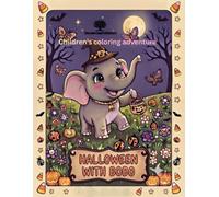 Halloween with Bobo: Children's coloring adventure