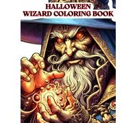 Halloween Wizards Coloring book: Halloween Coloring Book for Adults, +40 coloring pages