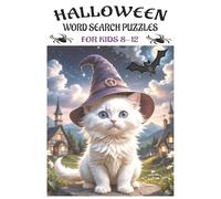 HALLOWEEN WORD PUZZLES: Halloween Word Search for Kids Ages 8-12 | Easy to Read Puzzles about Ghosts, Witches, and Scary stuff | 6x9 inches, 55+ Puzzles | Gift for Spooky and Fun Times.