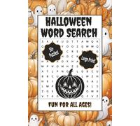 Halloween Word Search: 110+ Large Print Halloween Themed Pages!