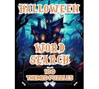 Halloween Word Search: 2000 Words, 100 themed Puzzles - Large Print