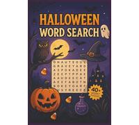 HALLOWEEN Word Search: 40+ Spooky Puzzle Challenges for Adults | Brain Games for Chilling Fall Fun | 6x9 inches, 100 pages | Fun Activity with Friends, Family, and Leisure