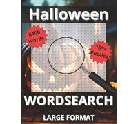 Halloween Word Search: A Haunted Word Hunt: 155+ Halloween Puzzles with 6,400 Spooky Words for Kids and Adults