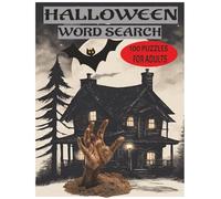HALLOWEEN WORD SEARCH: A Terrifying Word Search Puzzle Book is packed with spooky, rare, gothic, folklore-style word search themes, this unique ... for Halloween parties, or screen-free fun.