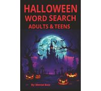 Halloween Word Search Adults and Teens: Word Search Puzzles with Easy to Read Print about Halloween, Related Themes and More / 6x9 inches, 120 pages / ... Gift for Vacations, Holidays and Relaxation