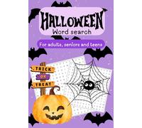 Halloween Word Search Book: 60 Puzzles for a Frightfully Fun Fall plus solutions