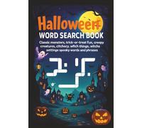 Halloween Word Search Book: 600 Word Search Book, 50 Trivia questions, Halloween Themed, Easy-To-Read large print, for kids, teens, adults and seniors