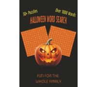 Halloween Word Search: Easy to Read Over 50 Puzzles 6x9 inches, 110 Pages.